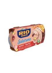 ريو ماري سلطة التونة المكسيكية مع الفاصوليا الحمراء والذرة والفلفل، 160 غرام، حزمة من 2