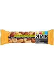 Be Kind Honey Roasted Nuts and Sea Salt Protein Bars, 40g Pack of 12