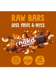 ناكد لوح كاكاو ديلايت الخام بالفواكه والمكسرات، 35 غرام