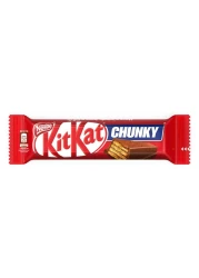 Nestle KitKat Chunky Chocolate Wafer Bar, 40g Pack of 24