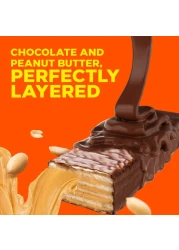 Reese's Stick Chocolate Flavour Coating Peanut Butter and Crispy Wafers, 42g Pack of 3