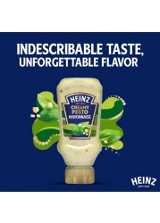 Heinz Creamy Pesto Mayonnaise Top-Down Squeeze Bottle 225ml