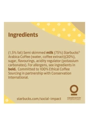 Starbucks Delightful Classic Vanilla Frappuccino Coffee Drink, 250ml