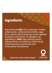 Starbucks Frappuccino Coffee Drink, 250ml Pack of 2