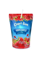 Capri-Sun Strawberry Juice 200ml Pack Of 10