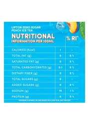 Lipton Zero Sugar Ice Tea Baby Can Peach 150ml
