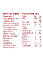 Kiddylicious Strawberry Fruity Bakes 132g