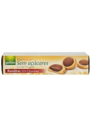 Gullon Diet Nature Sugar Free Ronditas Chocolate Cookies, 186g