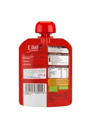 Ella's Kitchen The Red One Organic Squished Smoothie Fruits 6+ Months Baby Food, Gluten &amp; Dairy Free 90g Pack of 4