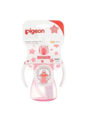Pigeon Petite Straw Bottle 26150 Pink