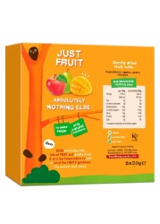 بير يو يو وجبات خفيفة من الفاكهة النقية ، مانجو، عبوة من 5 قطع، 20 غرام