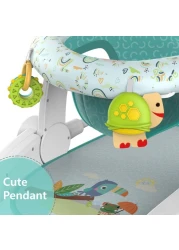 TEKNUM Baby Portable Dining Feeding Chair and Recliner Activity Chair - Green