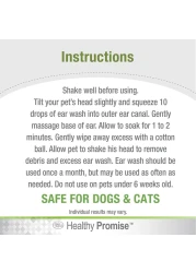 Four Paws Dog Ear Wash &ndash; Gentle Ear Cleaning &amp; Itch Relief for Dogs 118Ml
