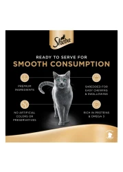 شيبا فيليه طعام رطب للقطط من بنكهة الدجاج المبشور الطبيعي في المرق، 60 غرام