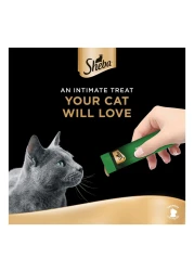 Sheba Cat Food Melty Chicken Flavor Creamy Treats, 12g Pouches (Pack of 48)