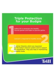 Trill Budgie Seed Mix Bird Food, 500g