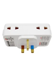 MyChoice 4-Way Universal Socket Adapter with USB 12W