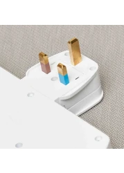 Oshtraco 2-Way Universal Wall Terminal Socket With Switch