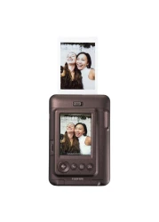 فوجي فيلم إنستاكس ميني ليبلاي كاميرا هجينة فورية برونزية داكنة