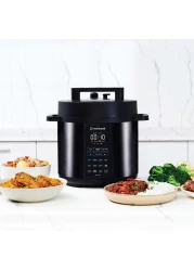 نوتريكوك سمارت بوت قدر بضغط كهربائي 2 NC-SP208K - أسود 8 لتر