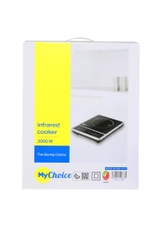 ماي تشويس موقد الطهي بالحث المغناطيسي السيراميكي بالأشعة تحت الحمراء MIC-875C - أسود 2000 وات