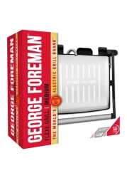 راسل هوبز جورج فورمان فليكس شواية كهربائية متوسطة الحجم بقوة 1800 واط - فضي 26250