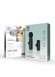 ميكروفون لاسلكي جرين لايون سولو، بطارية 60 مللي أمبير، مدى استقبال 20 متر، تقليل الضوضاء التكيفي، صوت محيطي 360°، توافق مع USB-A/Type-C/Lightning، عمر بطارية 5-6 ساعات
