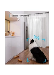 Eufy Indoor Security PT Pan And Tilt Security Camera 2K White