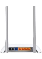 TP-Link 300 Mbps 3G/4G Wi-Fi Router, 1 UBS 2.0 Port, WPS Button, No Configuration Required, UK Plug - TL-MR3420