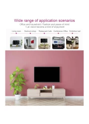 حامل تلفاز حائطى 26-65 بوصة حامل شاشة يونيفرسال قابل للسحب من جينريك