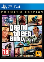 روك ستار جيمز لعبة الفيديو "Grand Theft Auto V Premium Edition" (باللغة الإنجليزية) - إصدار عالمي - حركة وإطلاق النار - بلايستيشن 4/بلايستيشن 5
