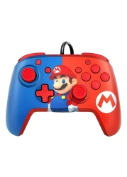 PDP Power Pose Super Mario Wired Over-Ear Headset And Controller Bundle For Nintendo Switch Multicolour