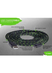 سنيك بايت سلك شحن USB لأجهزة إكس بوكس ون - متعدد الألوان