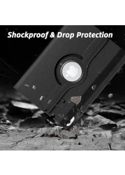 MobiStore Case for iPad 10th Generation 10.9 Inch 2022 Released Model Number: A2696 A2757 A2777-360 Degree Rotating Protective Stand Cover&nbsp;Black