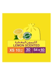Enviro Care 10 Gallon Lemon Scented Yellow 30 Garbage Bags