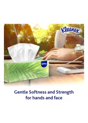 كلينكس مجموعة طبيعية من مناديل الوجه بطبقتين – أبيض 170 منديل حزمة من 5