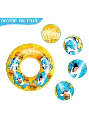 Doctor Dolphin Inflatable Swim Ring 60 cm for 4+ Years – Featuring Fun Designs With Dolphin