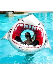 AIRMYFUN SWIM RING GREAT WHITE , 177x127CM ,14+ Years