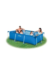 Intex Rectangular Frame Pool Blue 3x2x0.75m