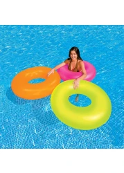 Intex Neon Frost Swimming Tube 59262 Pink 91cm