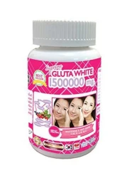 Supreme Gluta White 1500000 Mg Skin Whitening and Anti-Aging Supplements