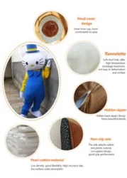 Funny Cartoon Hello Kitty Plush Character Costume