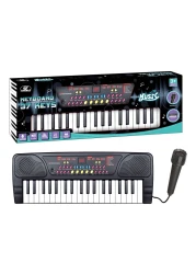 PJ Power Joy Battery Operated 37 Keys Music Keyboard with Mic