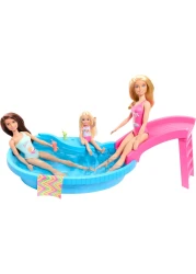 Barbie&reg; Pool with Doll HRJ74
