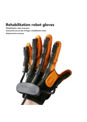 قفازات روبوت إعادة التأهيل - قفازات إعادة تأهيل اليد مقاس XL لمرضى الشلل النصفي، قفازات العلاج المساعد لتدريب اليد والتعافي، مصممة