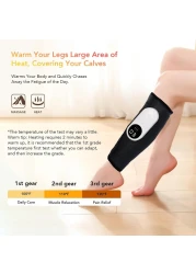 Advanced Leg and Foot Massager Stimulates Natural Calf Wellness, Relieves Muscle Stiffness, Supports Legs and Feet Discomfort Relaxing Foot and Calf Massager