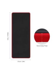 Generic-10mm Thick Yoga Mat Non-slip Yoga Mat for Men Women Fitness Gym Exercise Pilates Yoga Mat Pads