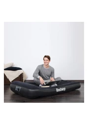 يست واي أيرولكس سرير هوائي بمضخة كهربائية 188×99×30 سم - أسود