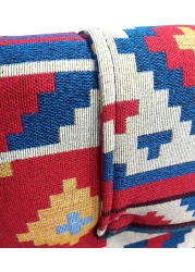 كرسي تخييم كرسي مجلس عربي - كرسي أرضي زوايا قابلة للتعديل ، مقعد أرضي مبطّن ، دعم خلفي - قابل للطي بشكل مسطح للتأمل - كرسي أرضي صحراوي - متعدد الألوان