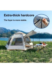 Camping Tent for 3 People &ndash; Instant Pop-Up Tent, Waterproof Family Tent, Large Portable Outdoor Tent for Hiking, Backpacking, and Camping Trips
